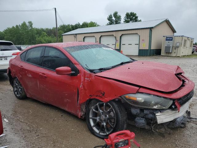 1C3CDFBH2DD106749 - 2013 DODGE DART SXT RED photo 4