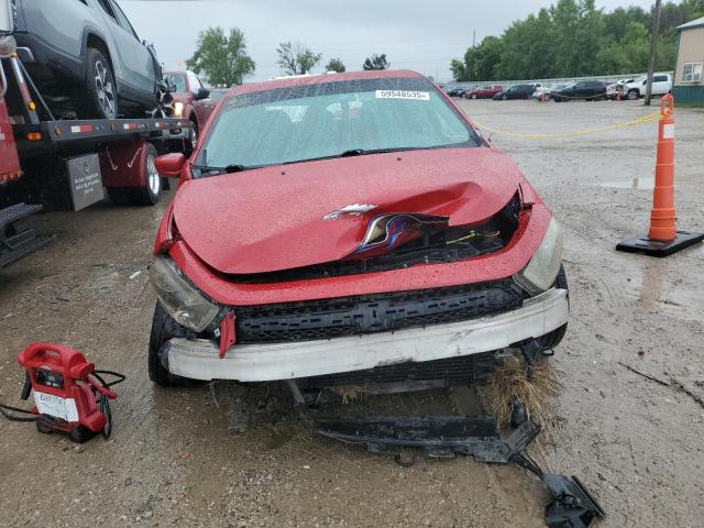 1C3CDFBH2DD106749 - 2013 DODGE DART SXT RED photo 5