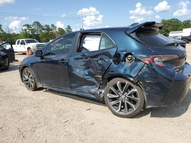 JTNK4RBE6K3003623 - 2019 TOYOTA COROLLA SE ლურჯი ფოტო 2