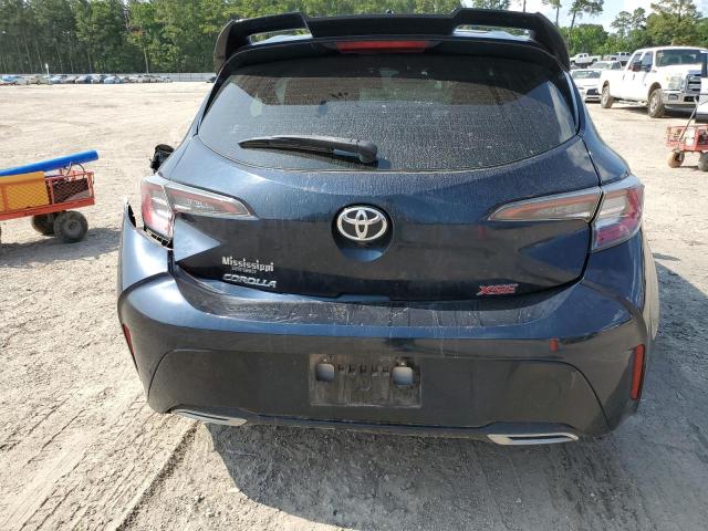 JTNK4RBE6K3003623 - 2019 TOYOTA COROLLA SE ლურჯი ფოტო 6