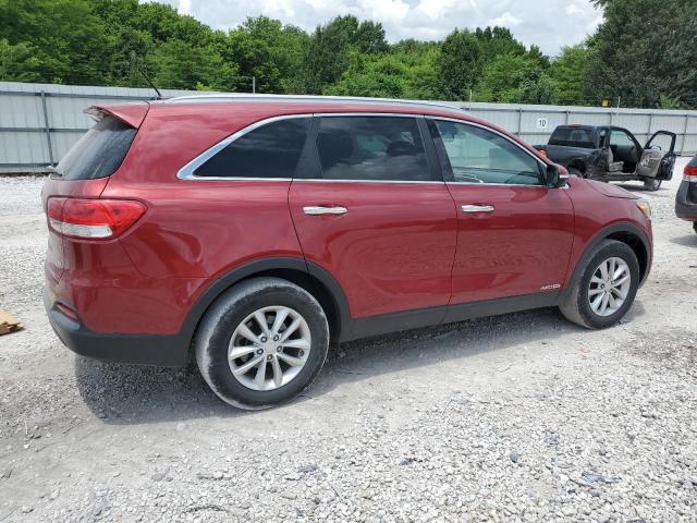 5XYPGDA54GG134283 - 2016 KIA SORENTO LX RED photo 3