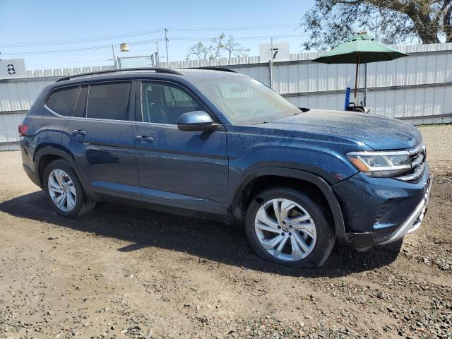 1V2JR2CA4MC560908 - 2021 VOLKSWAGEN ATLAS SE BLUE photo 4