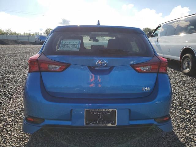 JTNKARJE4JJ554752 - 2018 TOYOTA COROLLA IM BLUE photo 6