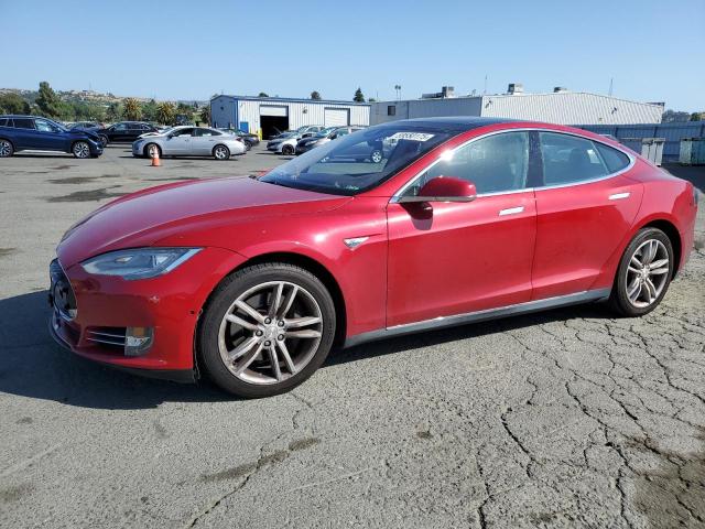 5YJSA1E29GF136824 - 2016 TESLA MODEL S 红色 照片 1