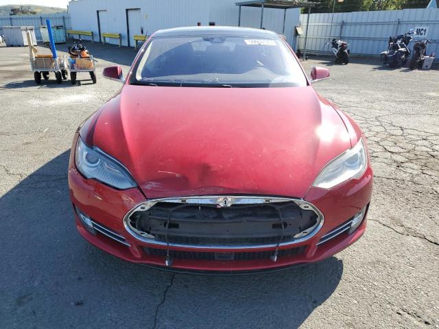 5YJSA1E29GF136824 - 2016 TESLA MODEL S 红色 照片 5
