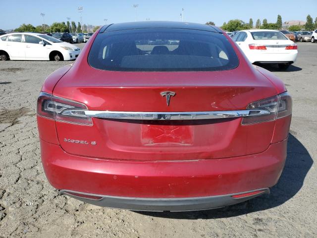 5YJSA1E29GF136824 - 2016 TESLA MODEL S 红色 照片 6