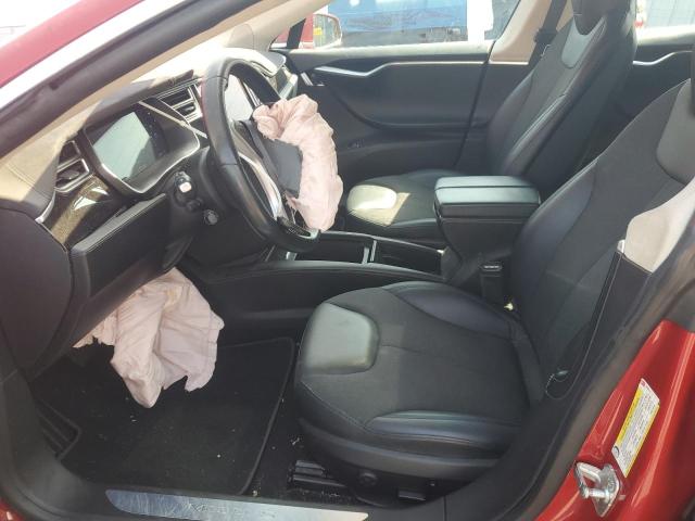 5YJSA1E29GF136824 - 2016 TESLA MODEL S 红色 照片 7