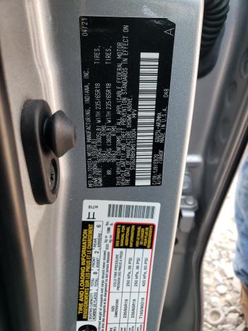 5TDGZRBH3MS113004 - 2021 TOYOTA HIGHLANDER XLE SILVER photo 13