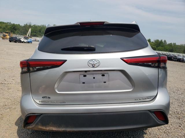 5TDGZRBH3MS113004 - 2021 TOYOTA HIGHLANDER XLE SILVER photo 6