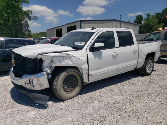 3GCUKREC8JG216131 - 2018 CHEVROLET SILVERADO K1500 LT WHITE photo 1