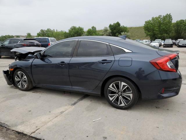 JHMFC1F76JX004766 - 2018 HONDA CIVIC EXL Көк фото 2