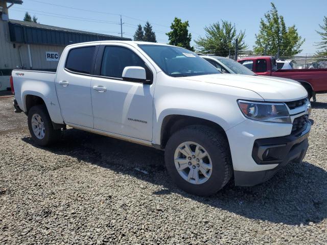 1GCGTCEN9M1283753 - 2021 CHEVROLET COLORADO LT WHITE photo 4