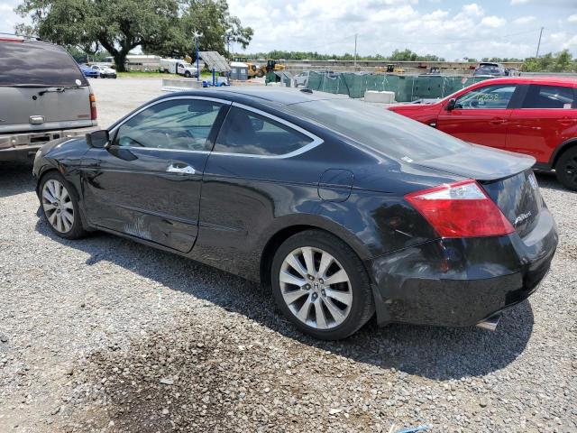 1HGCS22849A012554 - 2009 HONDA ACCORD EXL BLACK photo 2