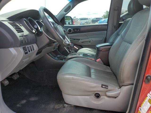 5TFJU4GN9EX057121 - 2014 TOYOTA TACOMA DOUBLE CAB PRERUNNER RED photo 7