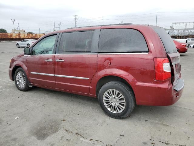 2C4RC1CG9DR598310 - 2013 CHRYSLER TOWN & COU TOURING L BURGUNDY photo 2