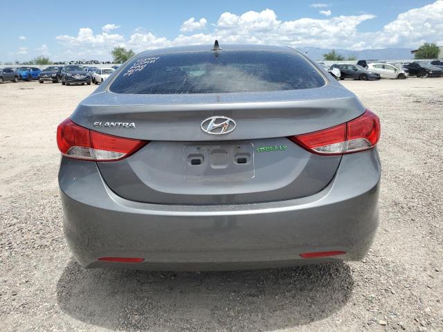 5NPDH4AE5CH080608 - 2012 HYUNDAI ELANTRA GLS GRAY photo 6