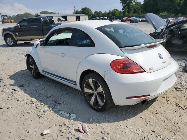 3VW4A7AT2CM636868 - 2012 VOLKSWAGEN BEETLE TURBO WHITE photo 2