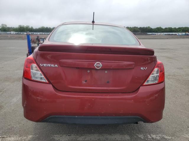 3N1CN7AP2KL808314 - 2019 NISSAN VERSA S أحمر صورة 6