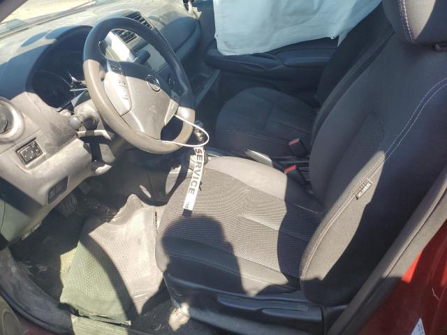 3N1CN7AP2KL808314 - 2019 NISSAN VERSA S أحمر صورة 7