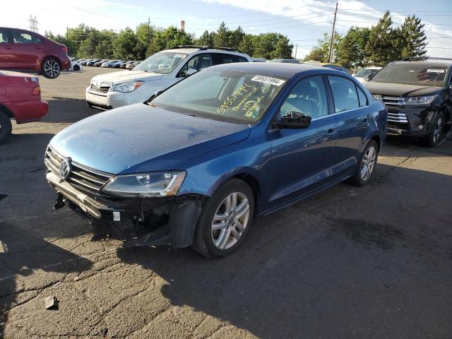 3VW2B7AJ2HM202427 - 2017 VOLKSWAGEN JETTA S BLUE photo 1