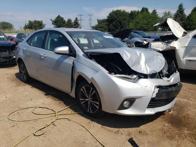 2T1BURHE9GC498765 - 2016 TOYOTA COROLLA L SILVER photo 4