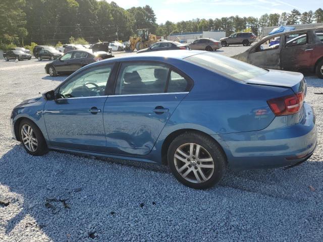 3VW2B7AJ7HM321123 - 2017 VOLKSWAGEN JETTA S BLUE photo 2