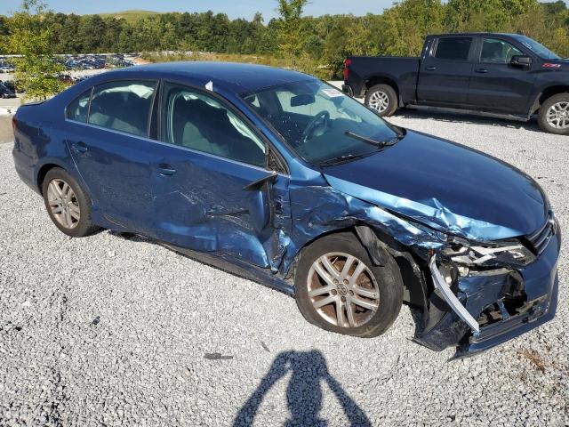 3VW2B7AJ7HM321123 - 2017 VOLKSWAGEN JETTA S BLUE photo 4