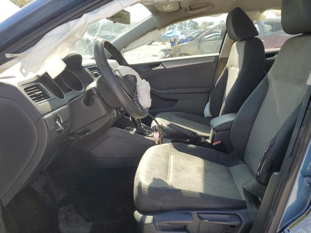 3VW2B7AJ7HM321123 - 2017 VOLKSWAGEN JETTA S BLUE photo 7