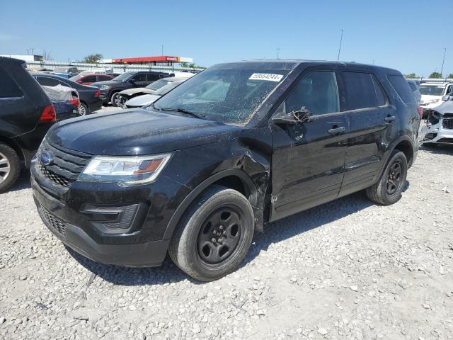 1FM5K8ARXHGB71851 - 2017 FORD EXPLORER POLICE INTERCEPTOR 黑色 照片 1