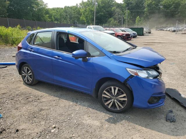 3HGGK5H8XLM718786 - 2020 HONDA FIT EX 蓝色 照片 4