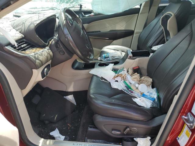 5LMCJ3C93JUL28960 - 2018 LINCOLN MKC RESERVE RED photo 7