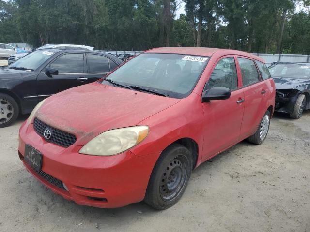 2T1KR32E54C243243 - 2004 TOYOTA COROLLA MA XR RED photo 1
