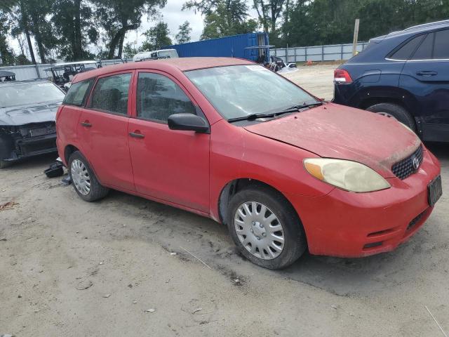 2T1KR32E54C243243 - 2004 TOYOTA COROLLA MA XR RED photo 4