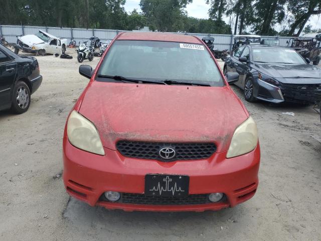 2T1KR32E54C243243 - 2004 TOYOTA COROLLA MA XR RED photo 5