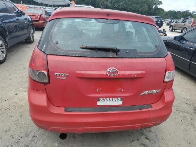 2T1KR32E54C243243 - 2004 TOYOTA COROLLA MA XR RED photo 6