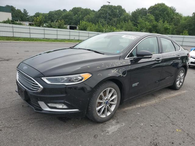 3FA6P0SU4JR148133 - 2018 FORD FUSION TITANIUM/PLATINUM PHEV BLACK photo 1