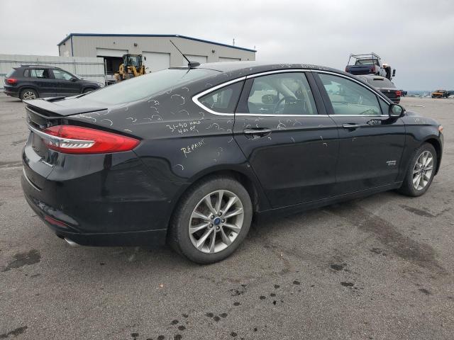 3FA6P0SU4JR148133 - 2018 FORD FUSION TITANIUM/PLATINUM PHEV BLACK photo 3