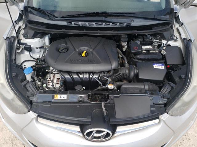 KMHDH4AE6FU323199 - 2015 HYUNDAI ELANTRA SE SILVER photo 11