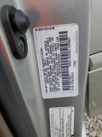 4T1BE32K82U502305 - 2002 TOYOTA CAMRY LE SILVER photo 12