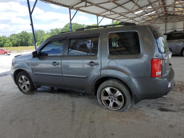 5FNYF3H58CB004208 - 2012 HONDA PILOT EXL GRAY photo 2