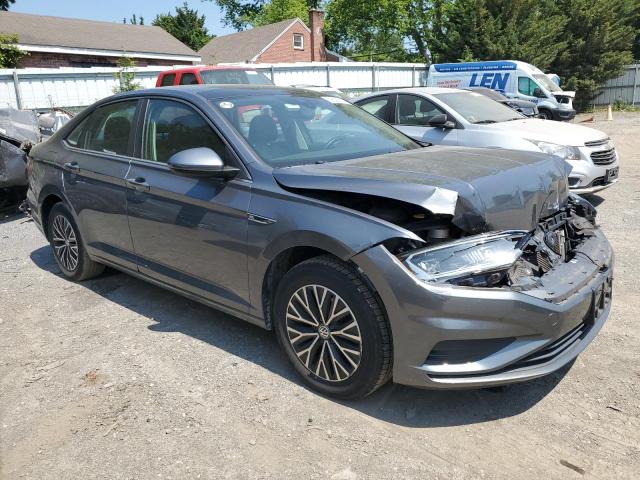 3VWE57BU3KM057337 - 2019 VOLKSWAGEN JETTA SEL ნაცრისფერი ფოტო 4