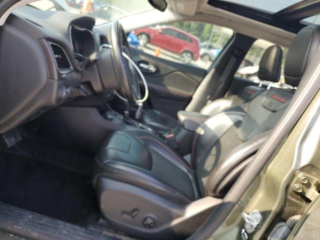 1C4PJMBXXMD116804 - 2021 JEEP CHEROKEE TRAILHAWK GREEN photo 7