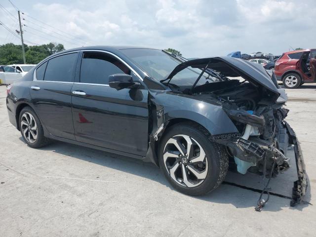 1HGCR3F00GA008374 - 2016 HONDA ACCORD EXL 黑色 照片 4