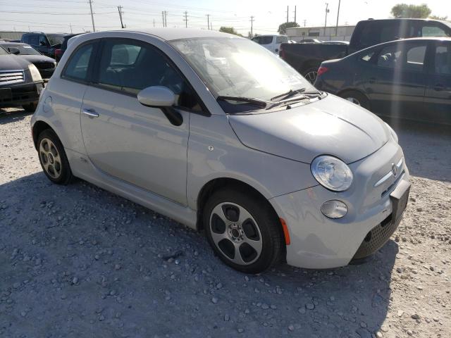 3C3CFFGE8HT609257 - 2017 FIAT 500 ELECTRIC GRAY photo 4