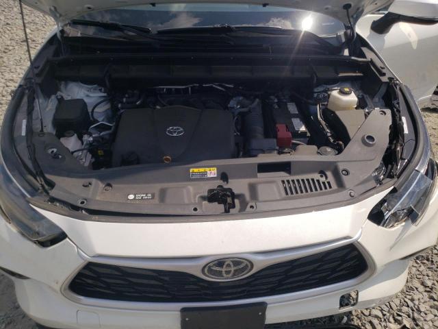 5TDHZRBH5MS533464 - 2021 TOYOTA HIGHLANDER XLE WHITE photo 12