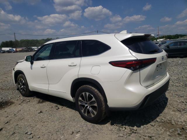 5TDHZRBH5MS533464 - 2021 TOYOTA HIGHLANDER XLE WHITE photo 2