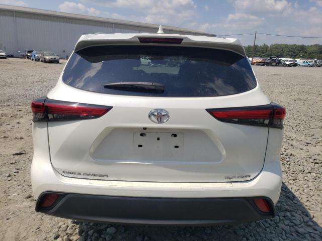 5TDHZRBH5MS533464 - 2021 TOYOTA HIGHLANDER XLE WHITE photo 6