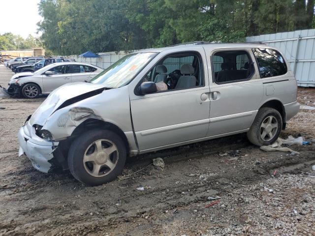 4N2ZN15T31D831114 - 2001 NISSAN QUEST GXE SILVER photo 1