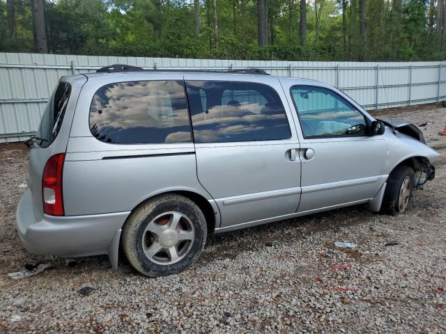 4N2ZN15T31D831114 - 2001 NISSAN QUEST GXE SILVER photo 3