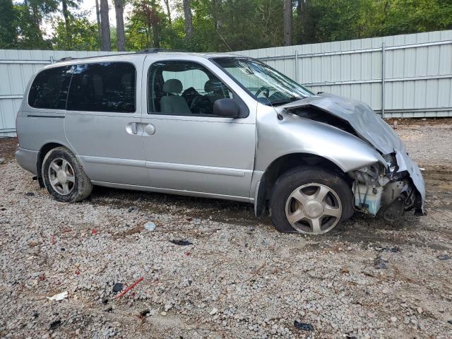 4N2ZN15T31D831114 - 2001 NISSAN QUEST GXE SILVER photo 4